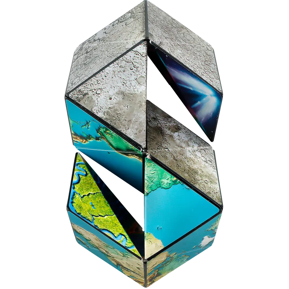 Earth-Moon 2 Pack - Display Ready