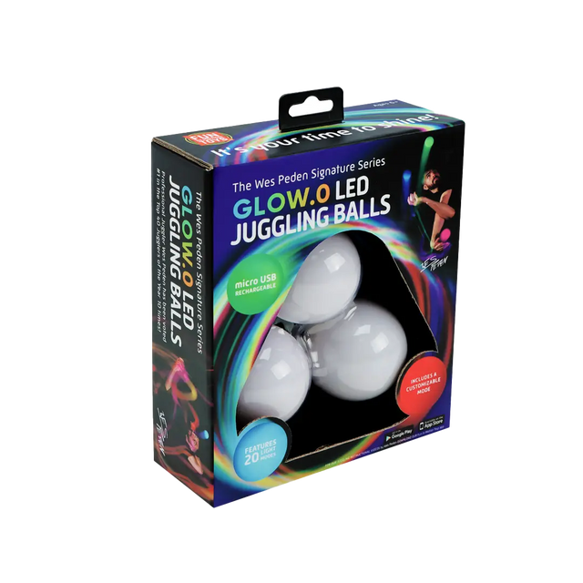 Wes Peden Glow.0 Juggling Balls - Bright Play